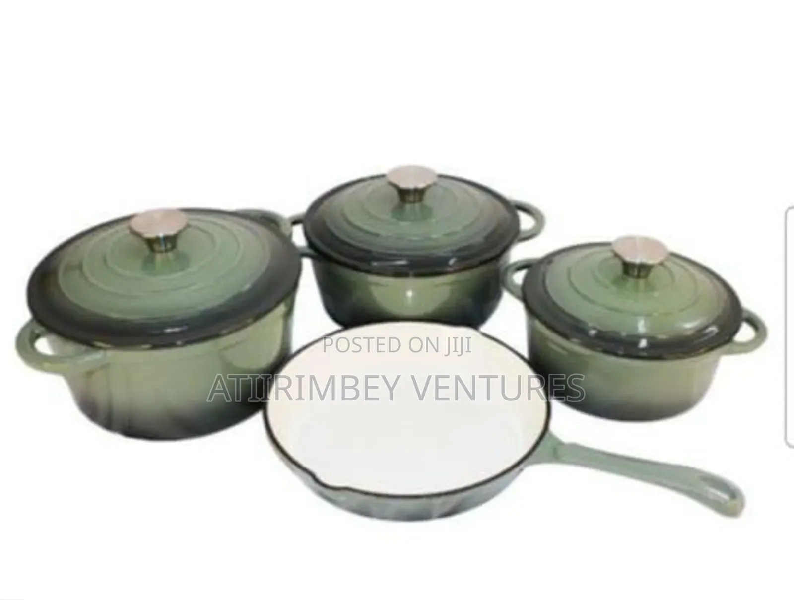 Cast Iron Cookware Set