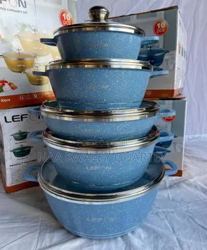 10pcs Nonstick Cookware Set