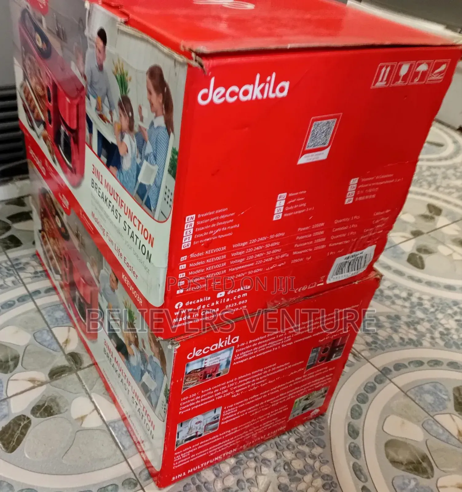 Easy Use Decakila Breakfast Station Decakila 1050w Power
