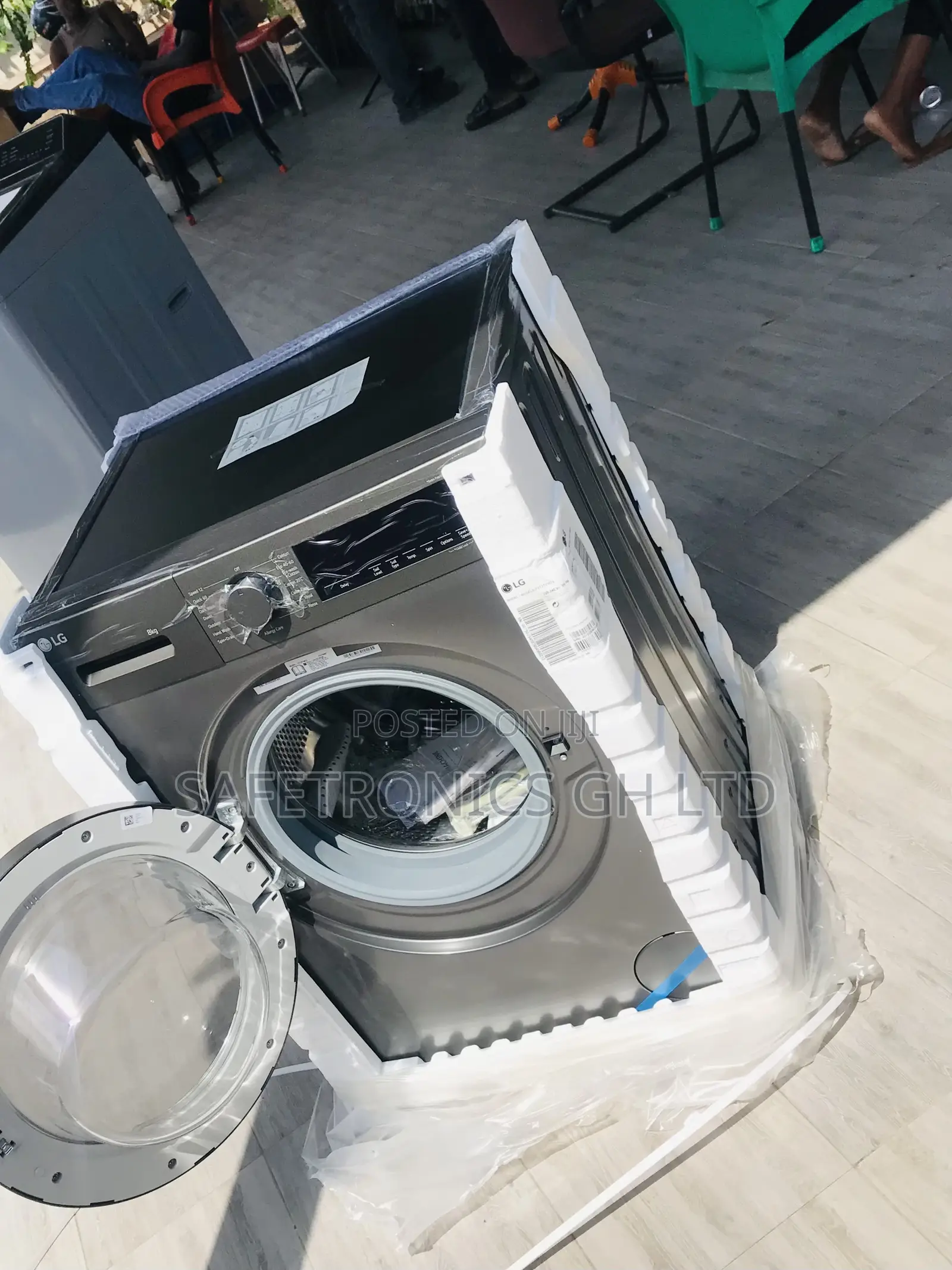 Zealous Lg 8kg Fullauto Smart Inverter Front Load Washer