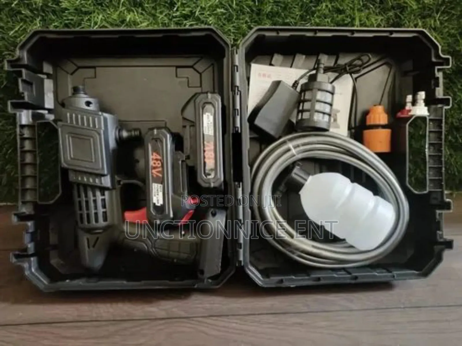 Two Battery Powerjet 300w Cordless Washer 5-in-1 Nozzles