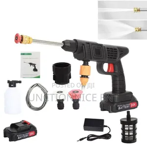 Electric High Pressure Rechargeable Car Washer Set