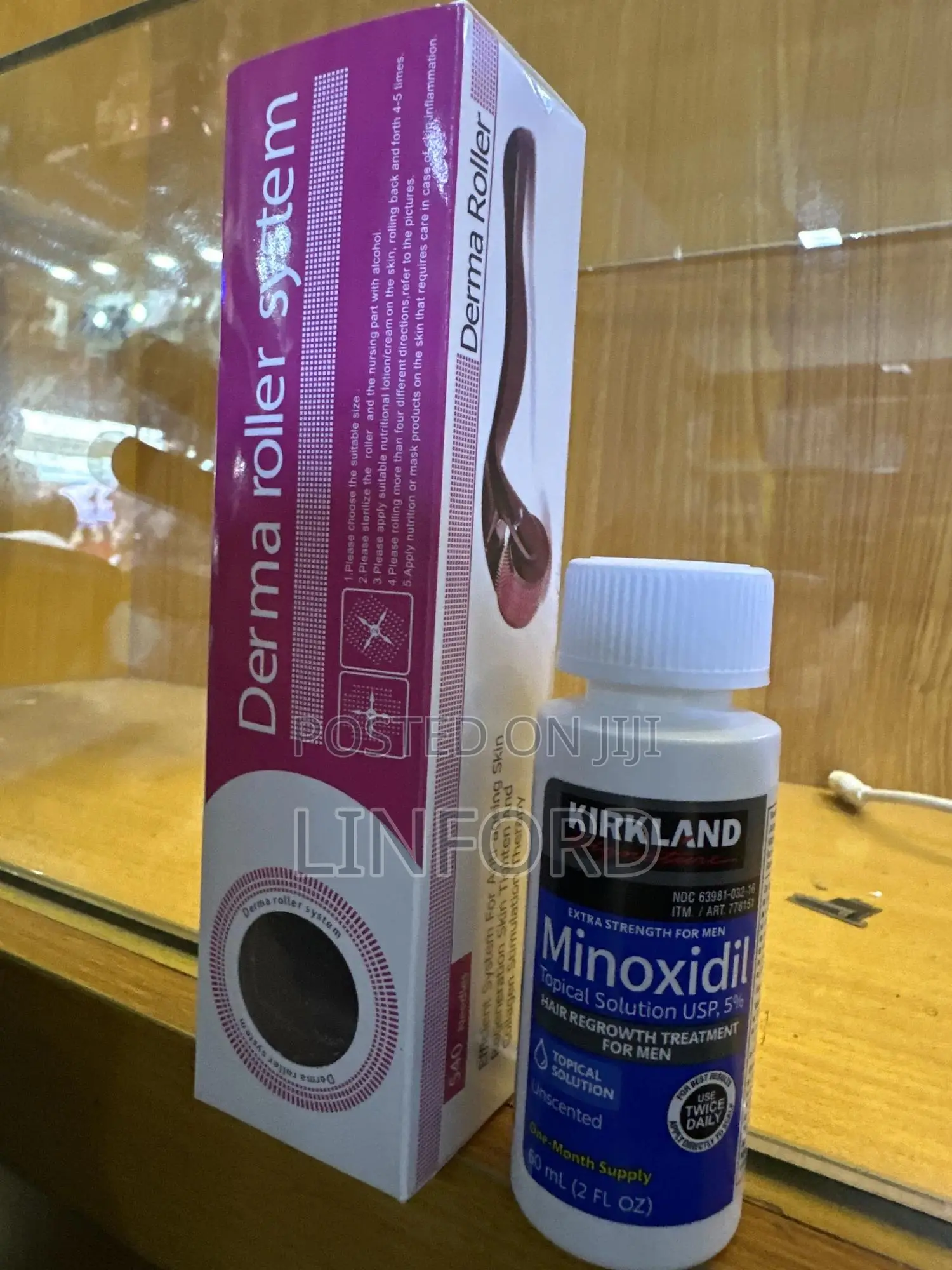 Roller 504 Needle and Minoxidil