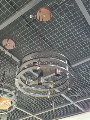 Wooden Round Dropping Ceiling Pendant Light