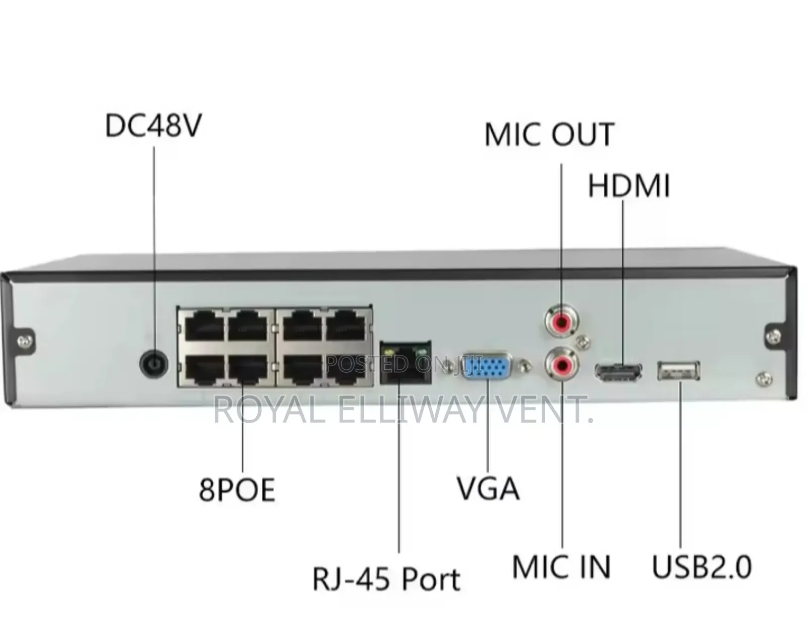 4ch Dahua DVR