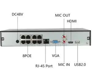 4ch Dahua DVR