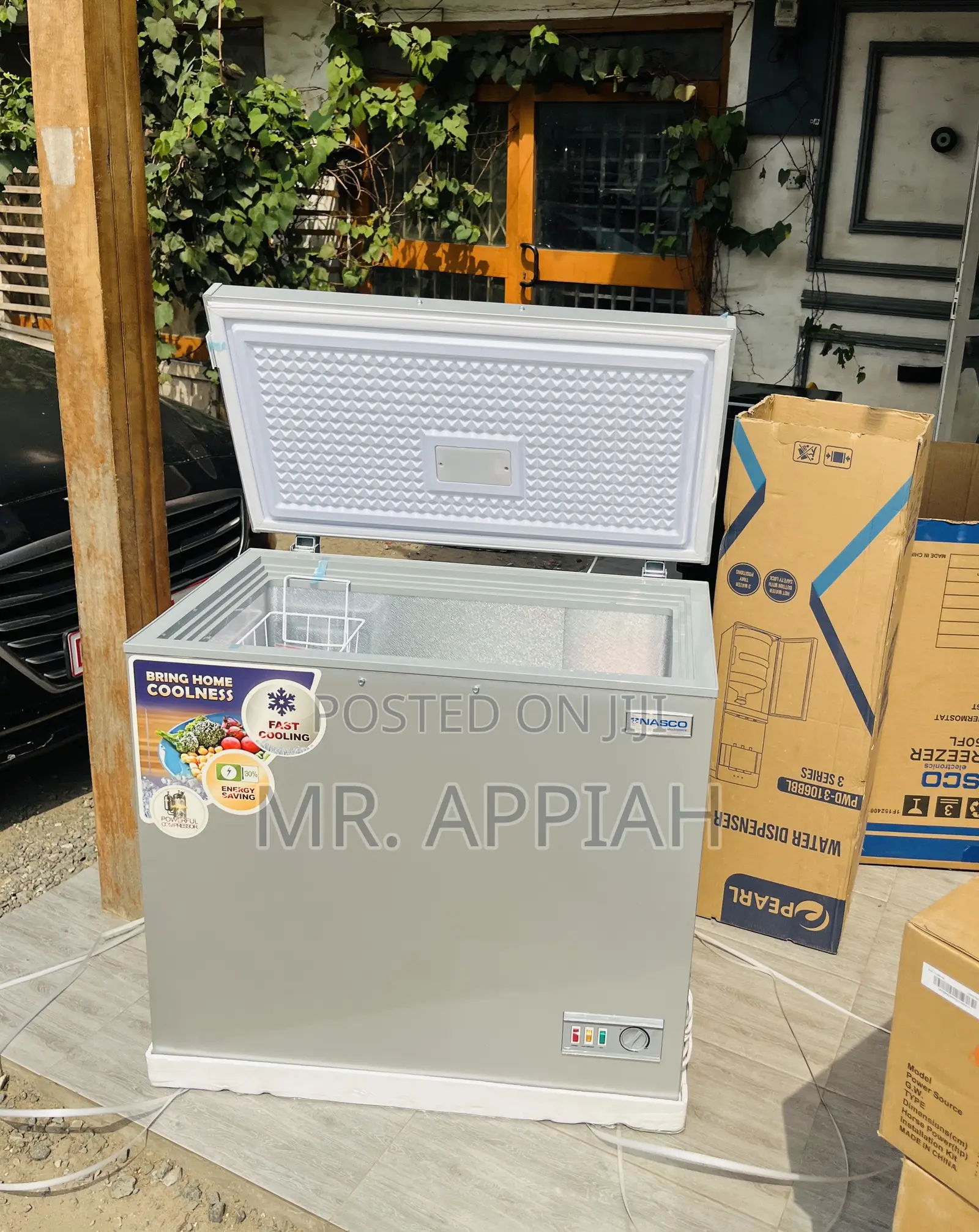 Get Premium Nasco Nas250fl 200l Chest Freezer,Silver.