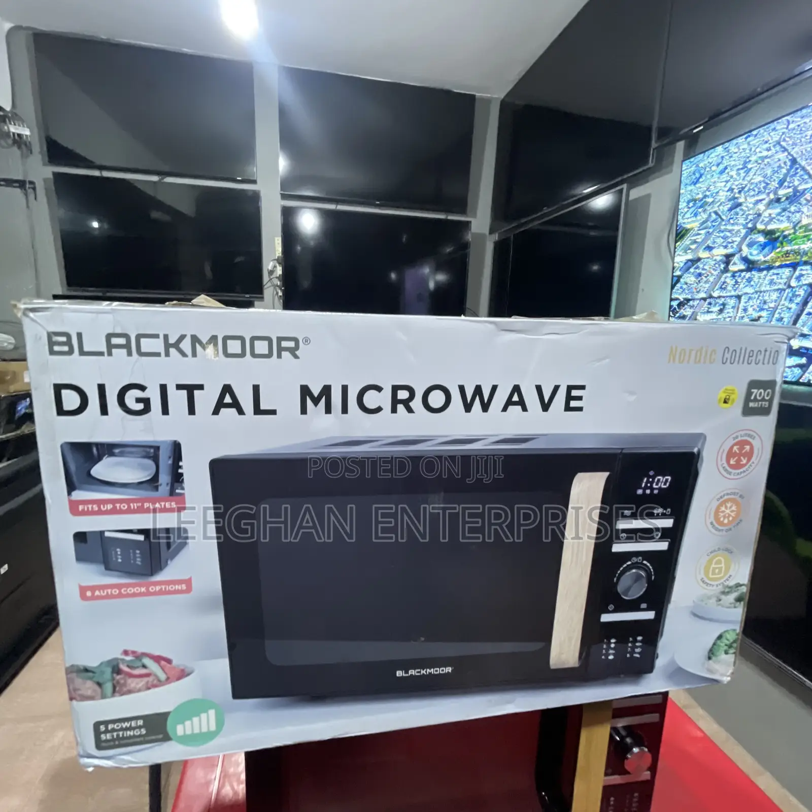 Blackmoor 20l Digital Microwave