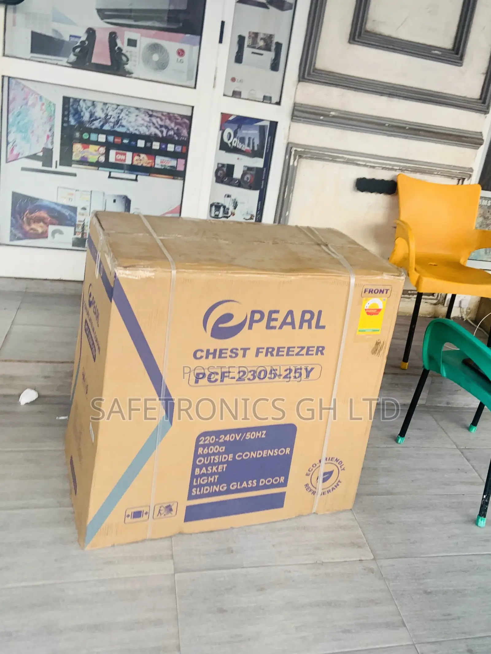 Frosty Bite Pearl Singledoor 200 Liters Grey Freezer