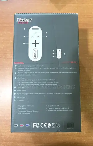 Maxbest Good Bass Bluetooth Speaker - Mb-tm09