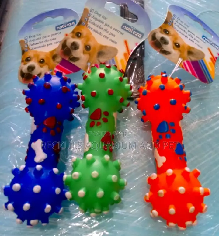 Dumbbell Like Dog Play Toys
