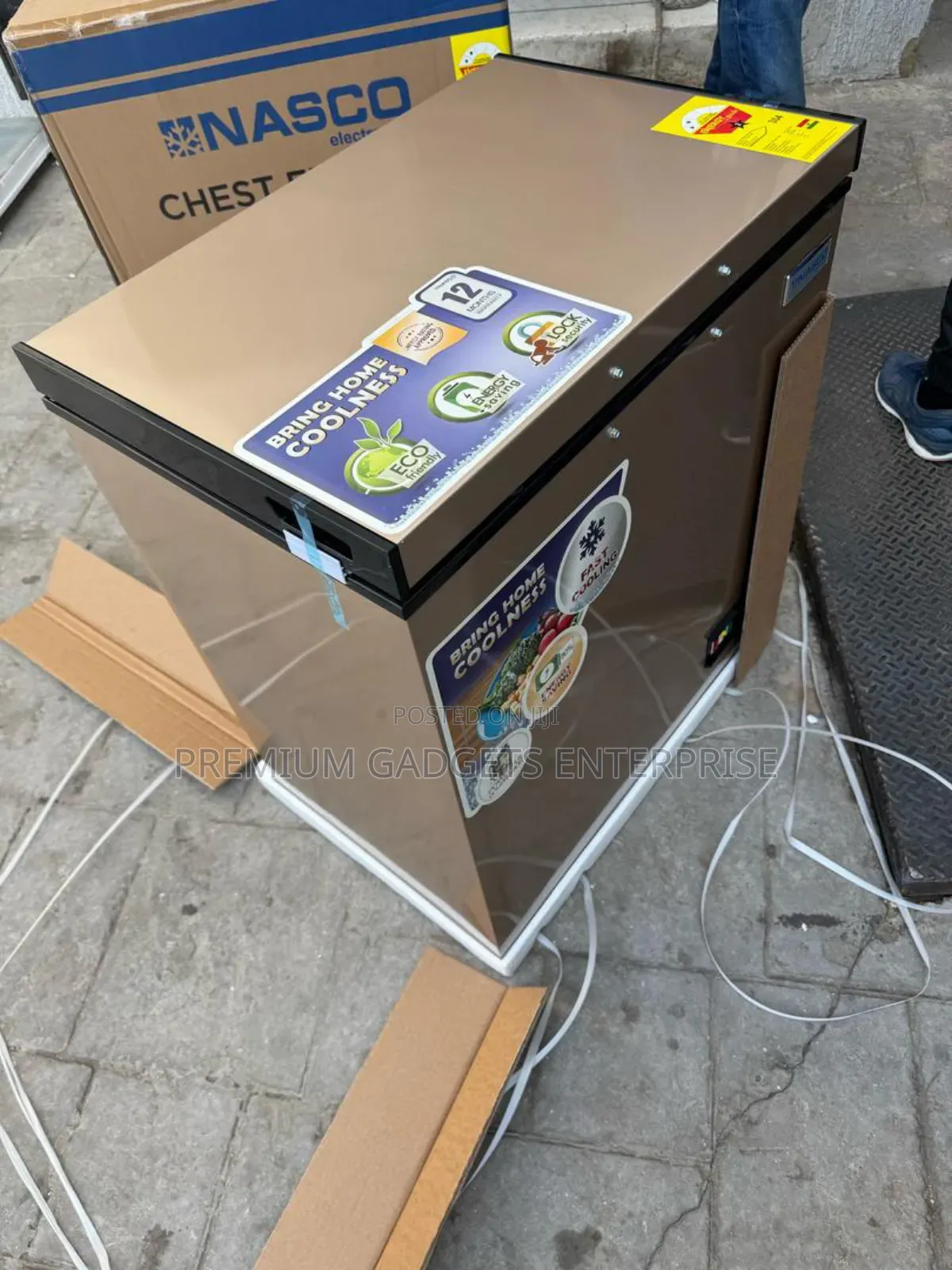 Nasco 150-litres Ramadan Promotional Gold Chest Freezer