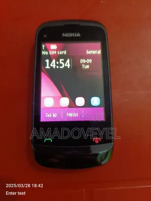 Nokia C2-02 Black