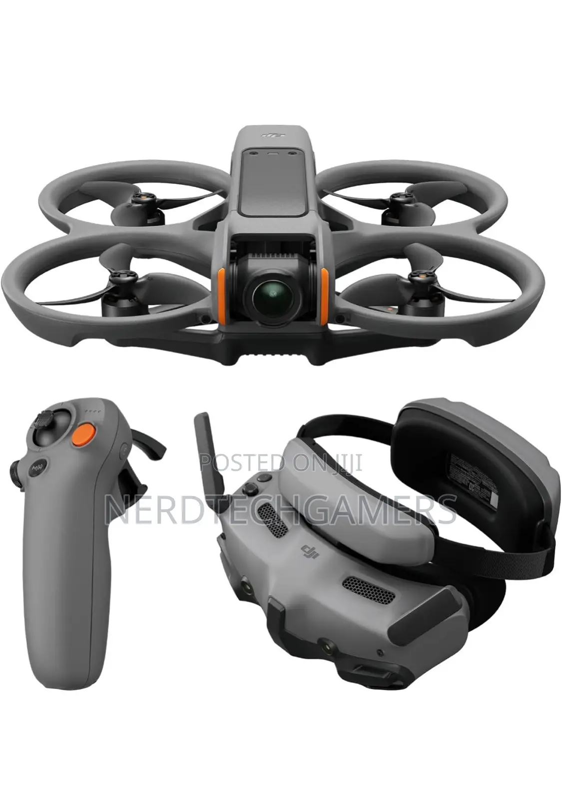 Dji Avata 2 Fly More Combo (3 Battries) FPV Drone , Black