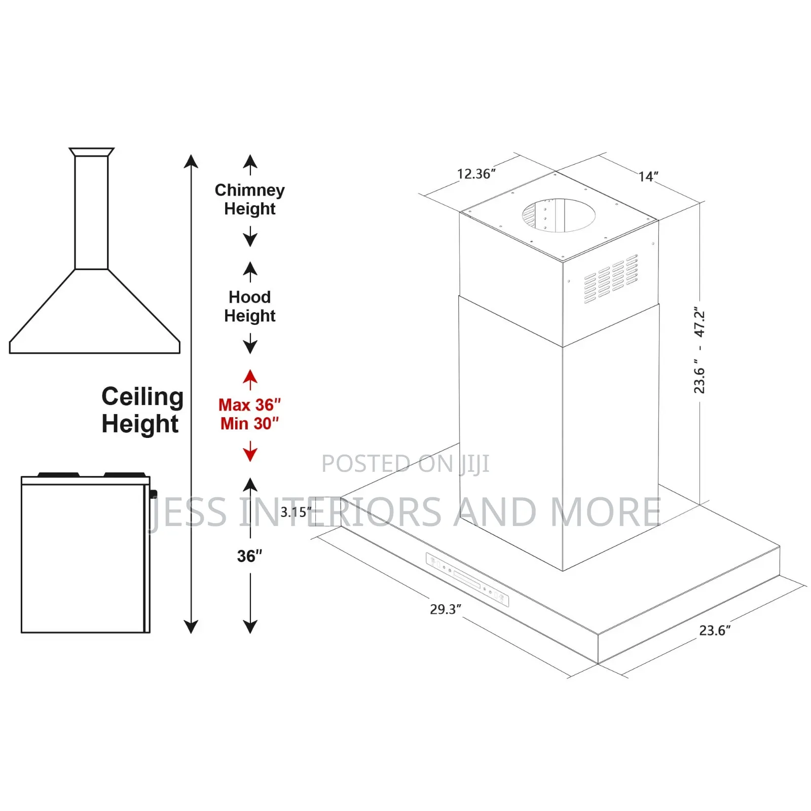 Island Range Hood