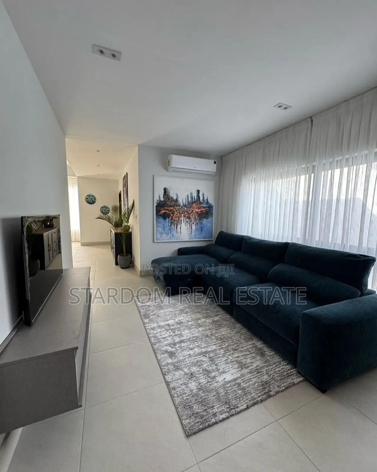 Furnished 3bdrm Duplex in Cantonments for rent