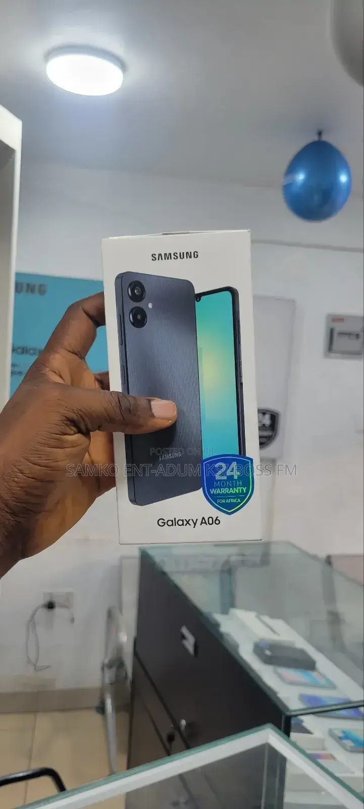 New Samsung Galaxy A06 128 GB Black