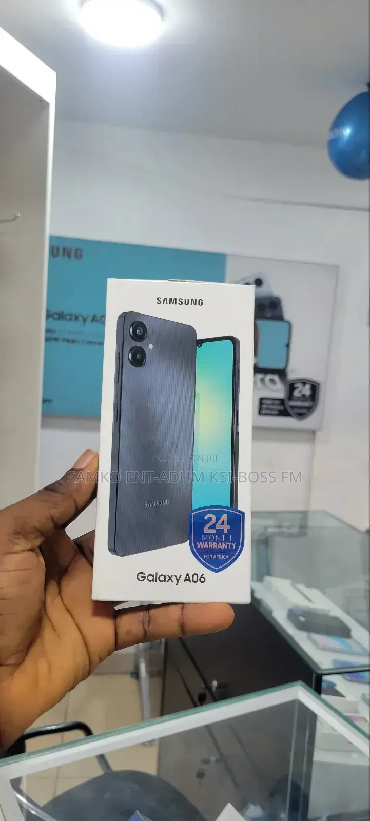 New Samsung Galaxy A06 128 GB Black