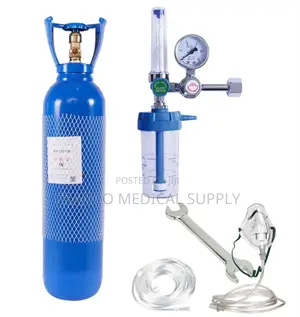 Oxygen Cylinder With Stand and Trolley