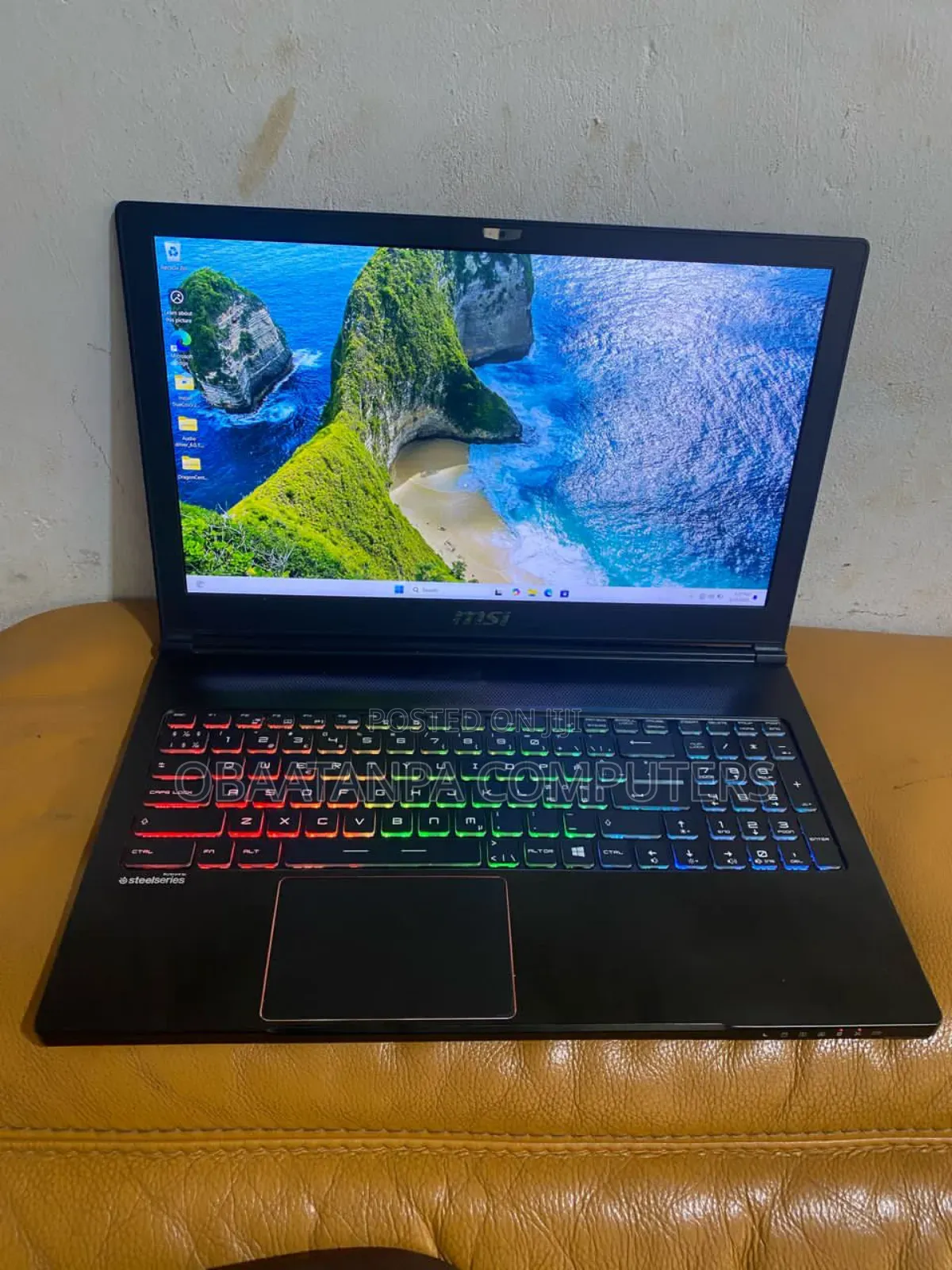 Laptop MSI GS63 7RD Stealth 16GB Intel Core i7 SSD 256GB