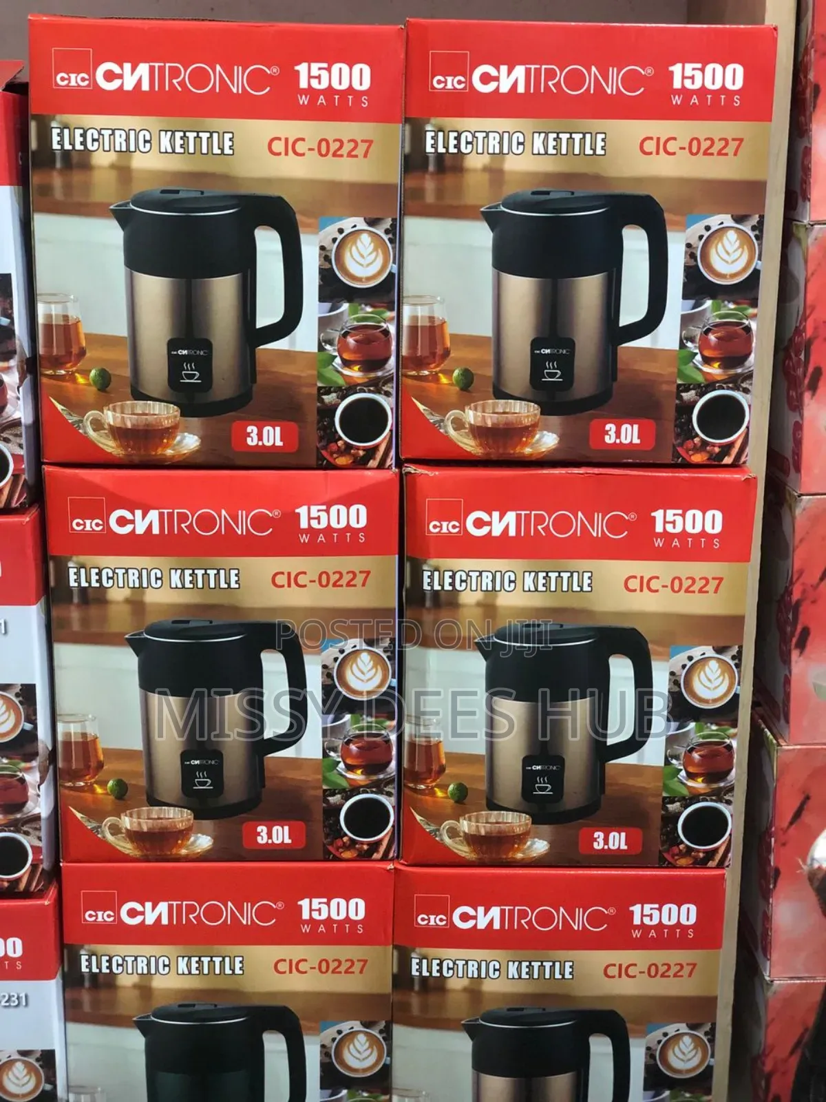 3l Cntronic Electric Kettle - Cic 0227