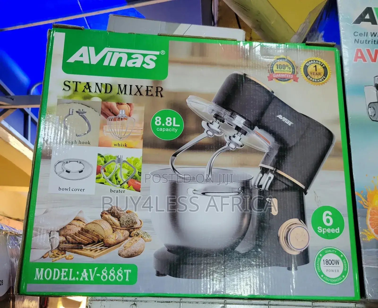 Top Quality Commercial Avinas Stand Mixer 8.8 Litre