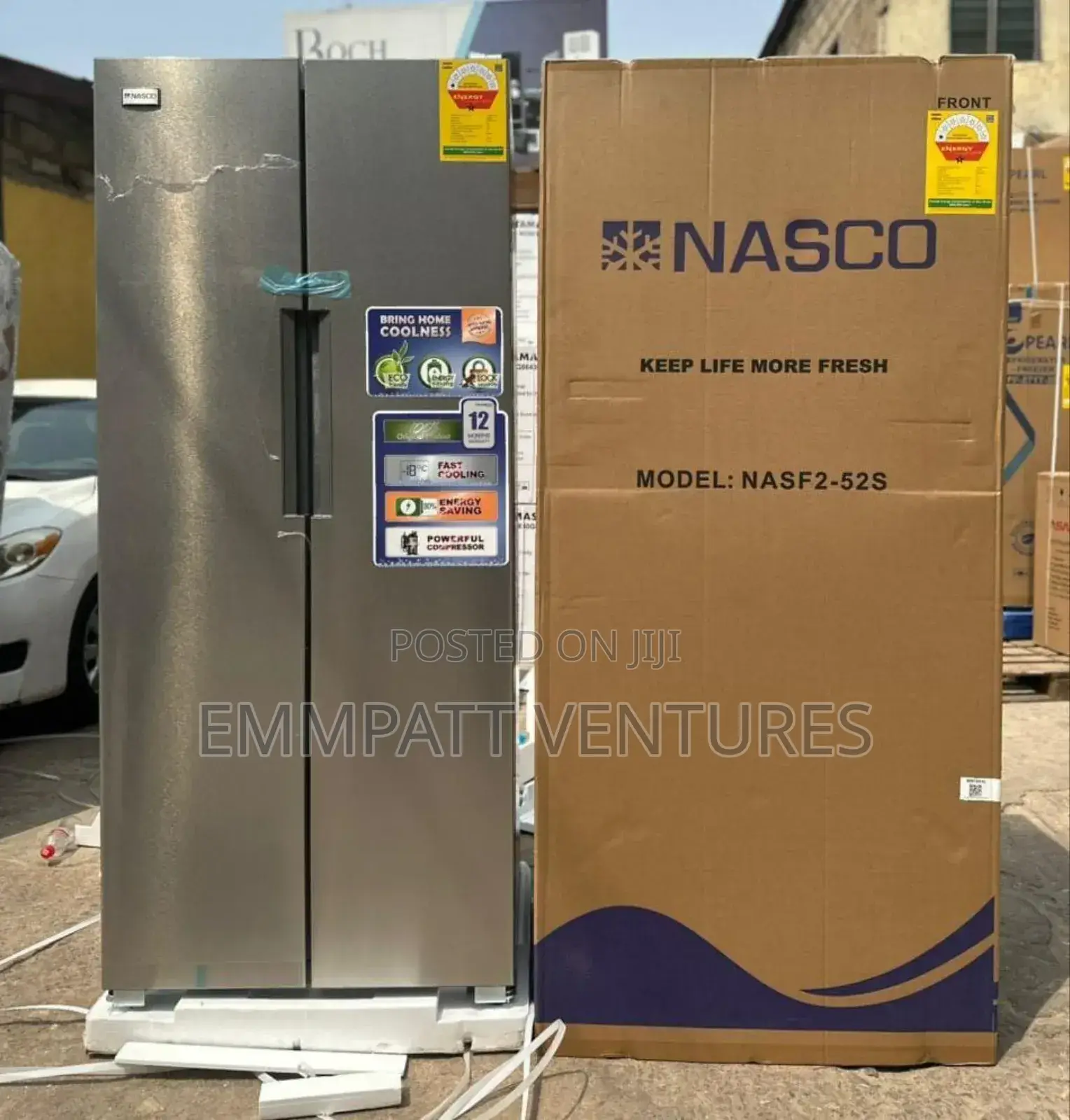 Nasco Side Be Side Refrigerator