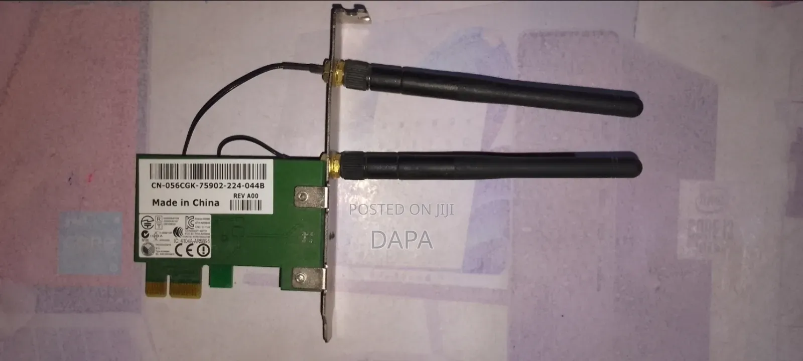 Dell Wireless Pcie Card | Module : Cn-056cgk-75902-224-044b