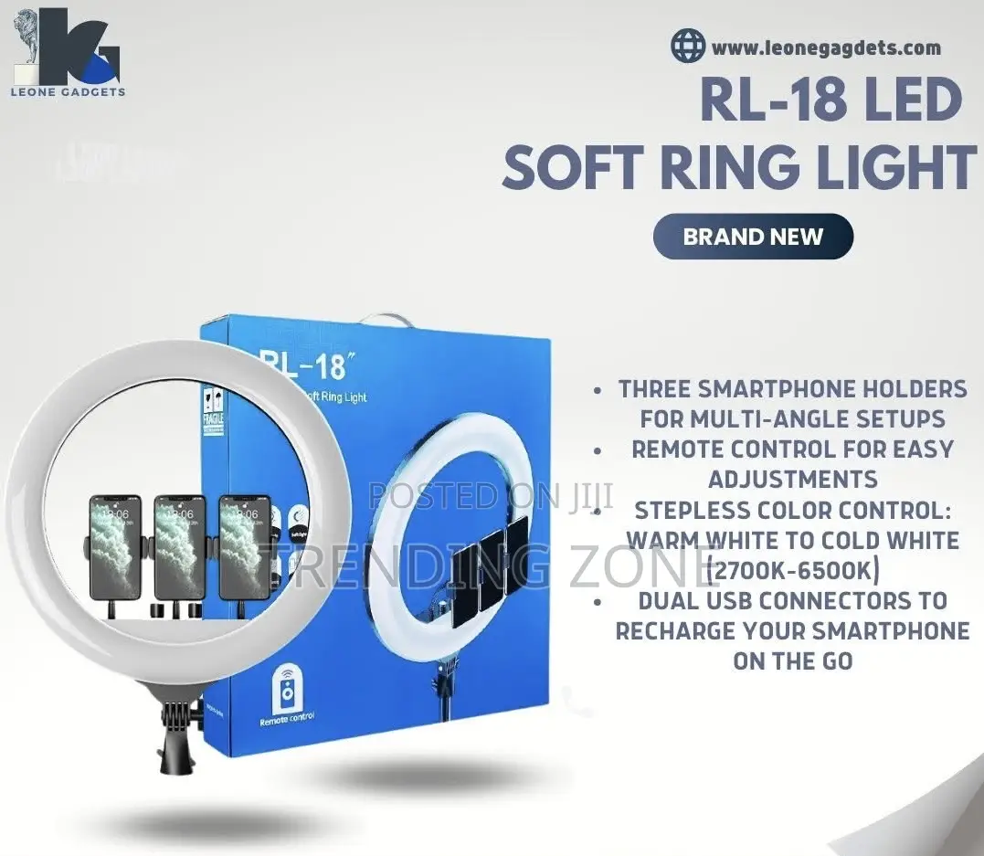 Rl-18 Led Soft Ring Light