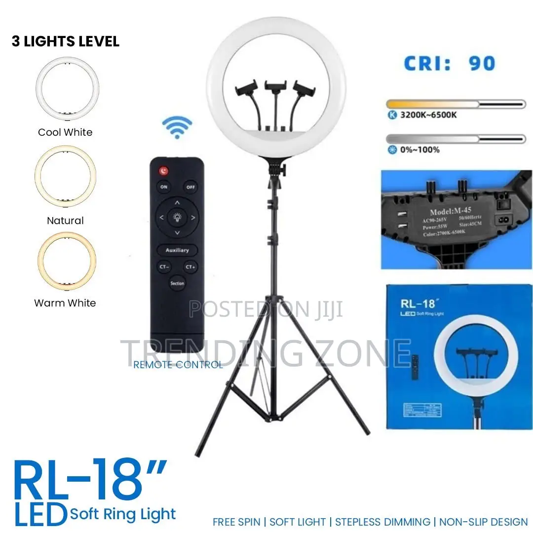Rl-18 Led Soft Ring Light