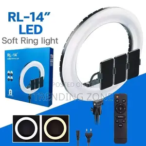 Rl-14 Led Soft Ring Light + 1 Free Bag