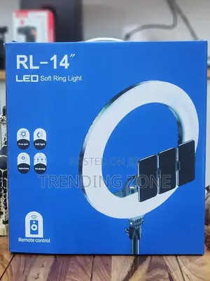 Rl-14 Led Soft Ring Light + 1 Free Bag