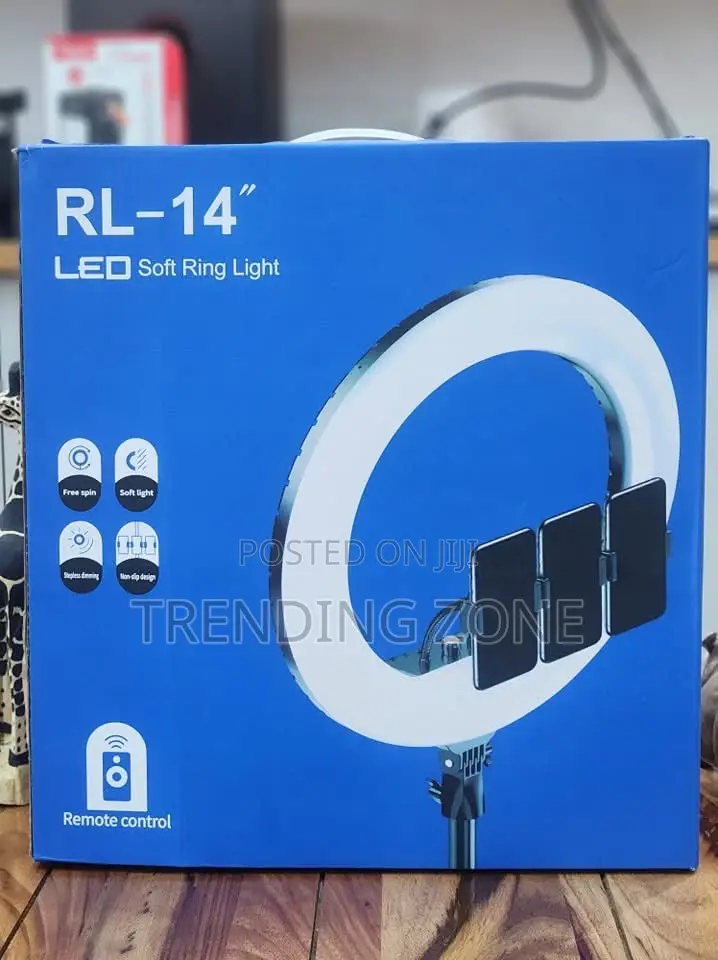 Rl-14 Led Soft Ring Light + 1 Free Bag