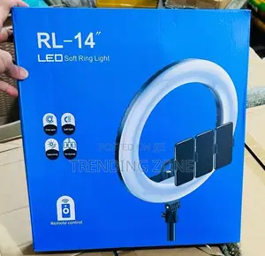 Rl-14 Led Soft Ring Light + 1 Free Bag