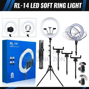 Rl-14 Led Soft Ring Light + 1 Free Bag
