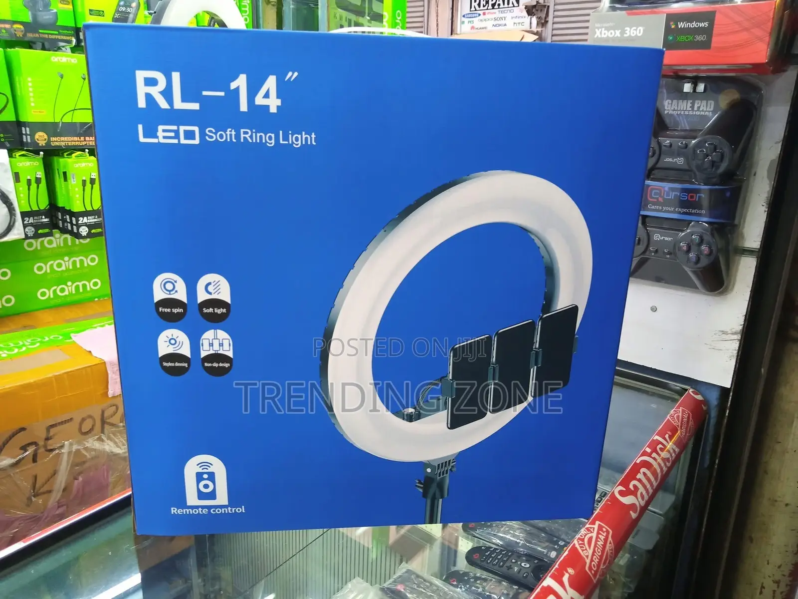 Rl-14 Led Soft Ring Light + 1 Free Bag