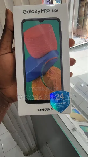 New Samsung Galaxy M33 5G 128 GB Black