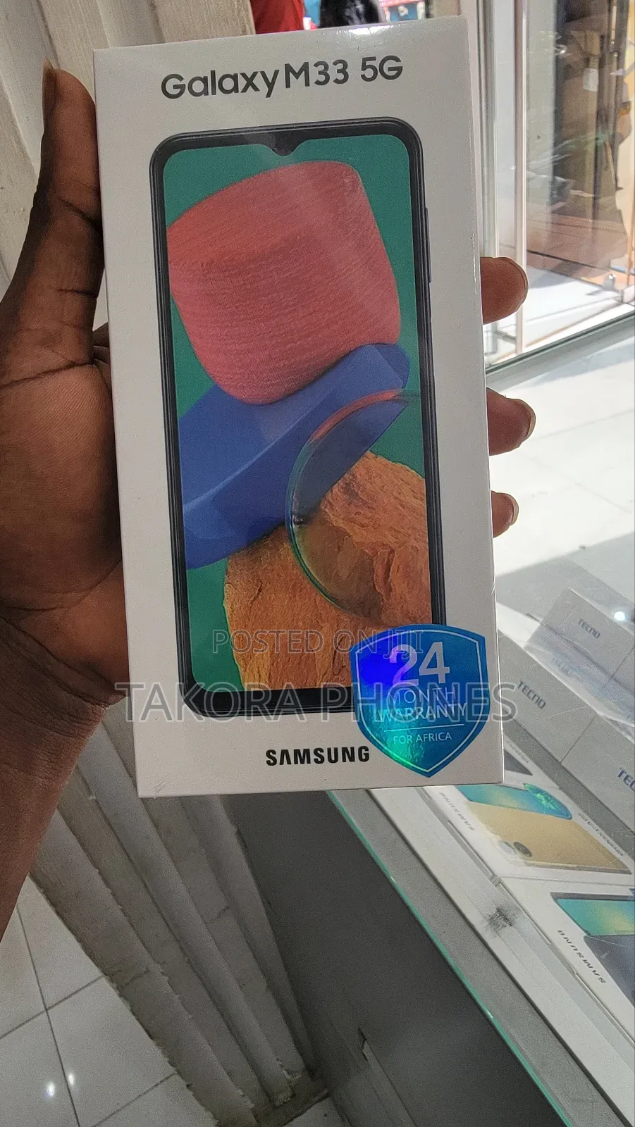 New Samsung Galaxy M33 5G 128 GB Black