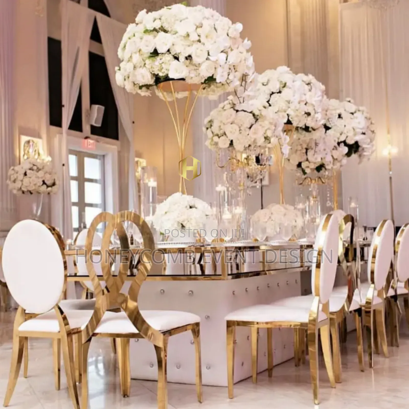 For Sale Luxury Wedding Crystal Glass Top Table Rectangle
