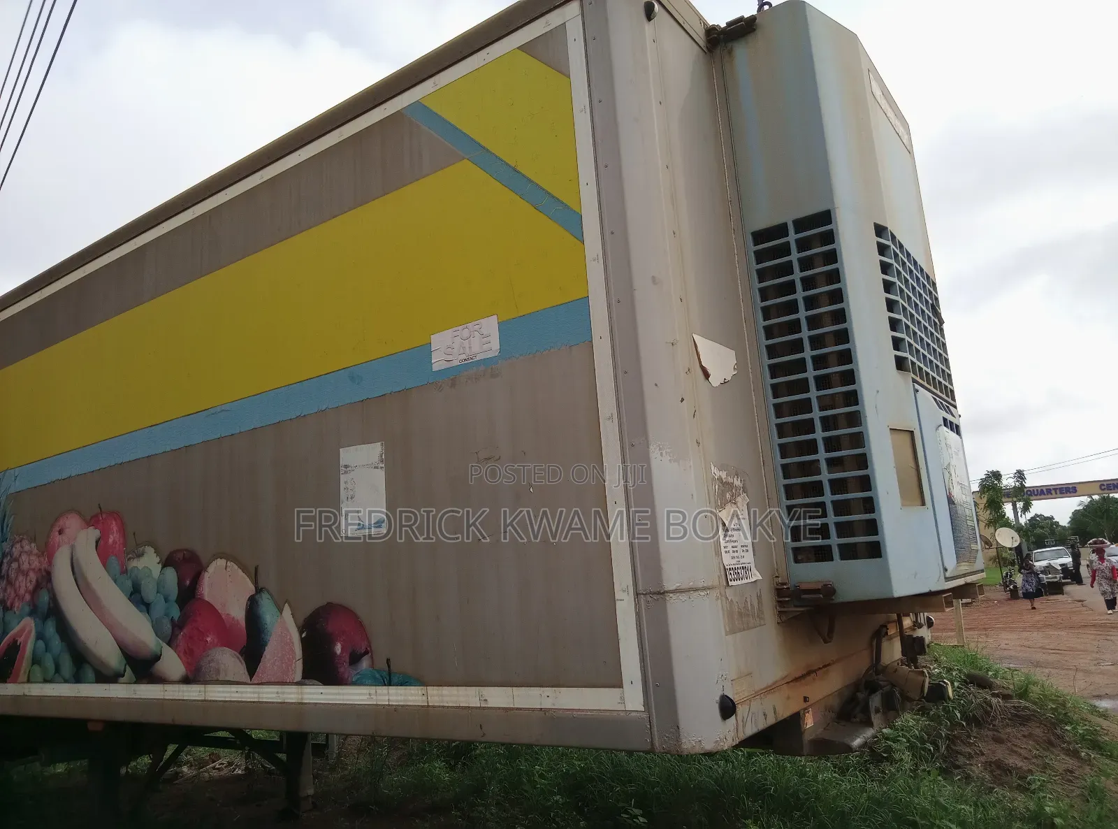 40ft Container Freezer Trailer for Sale at Santasi