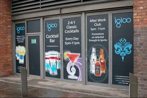 Restaurant Advertising Vinyl