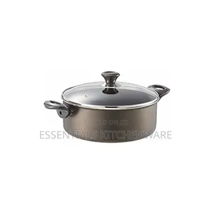 Mehtap Onyx 28cm Teflon Double Sided Pot
