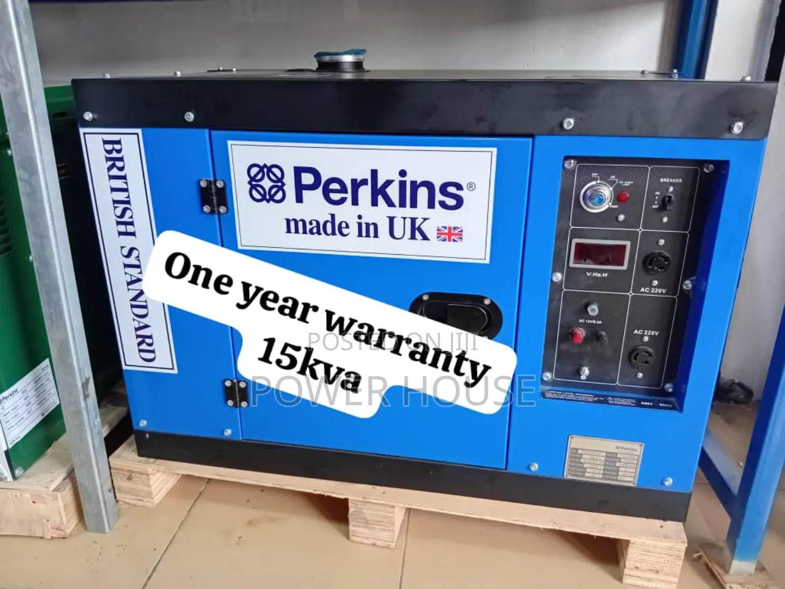 Zero Waste Perkins 15kva Silent Diesel Genset