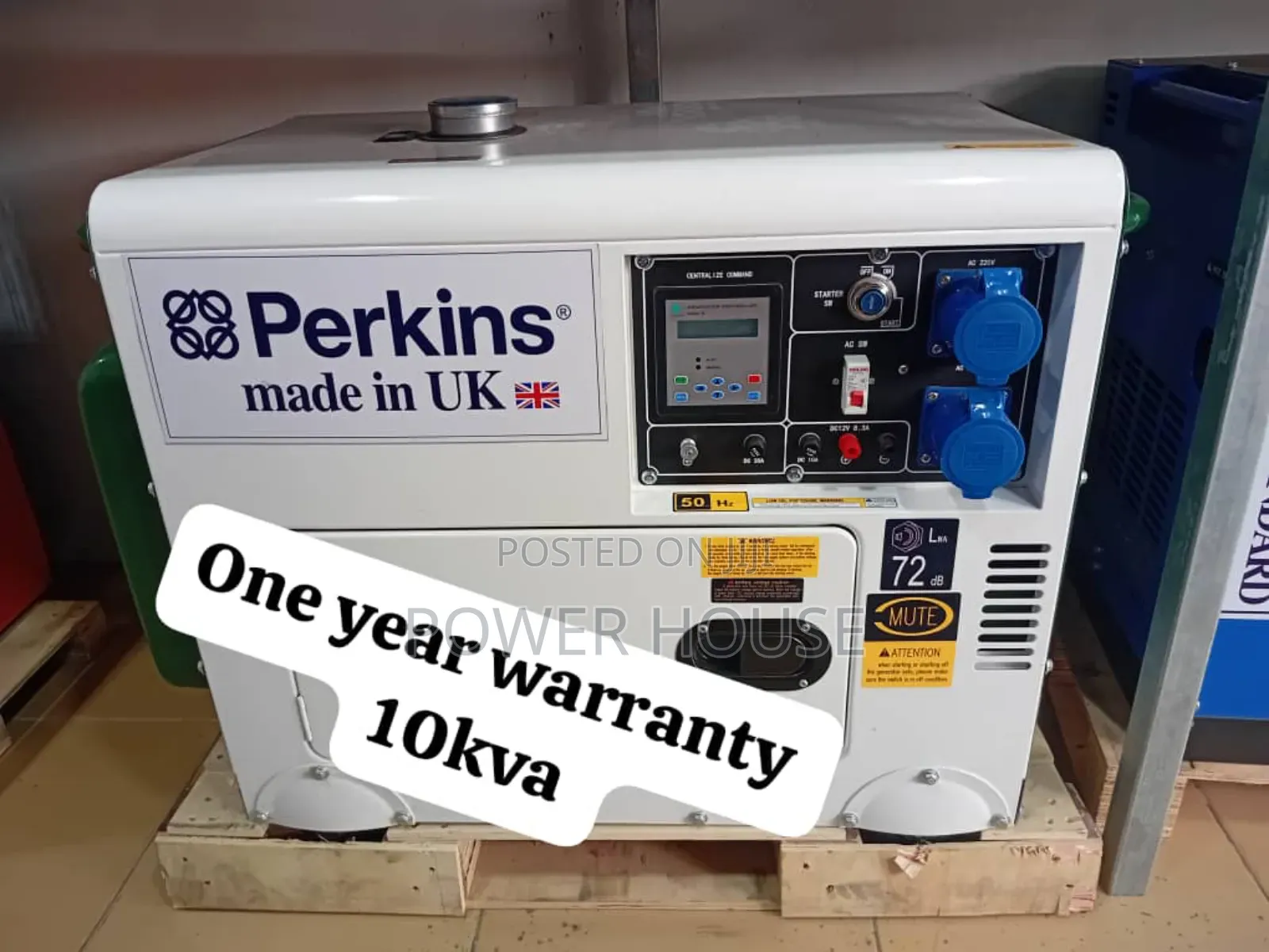 Zero Waste Perkins 10kva Silent Diesel Generator