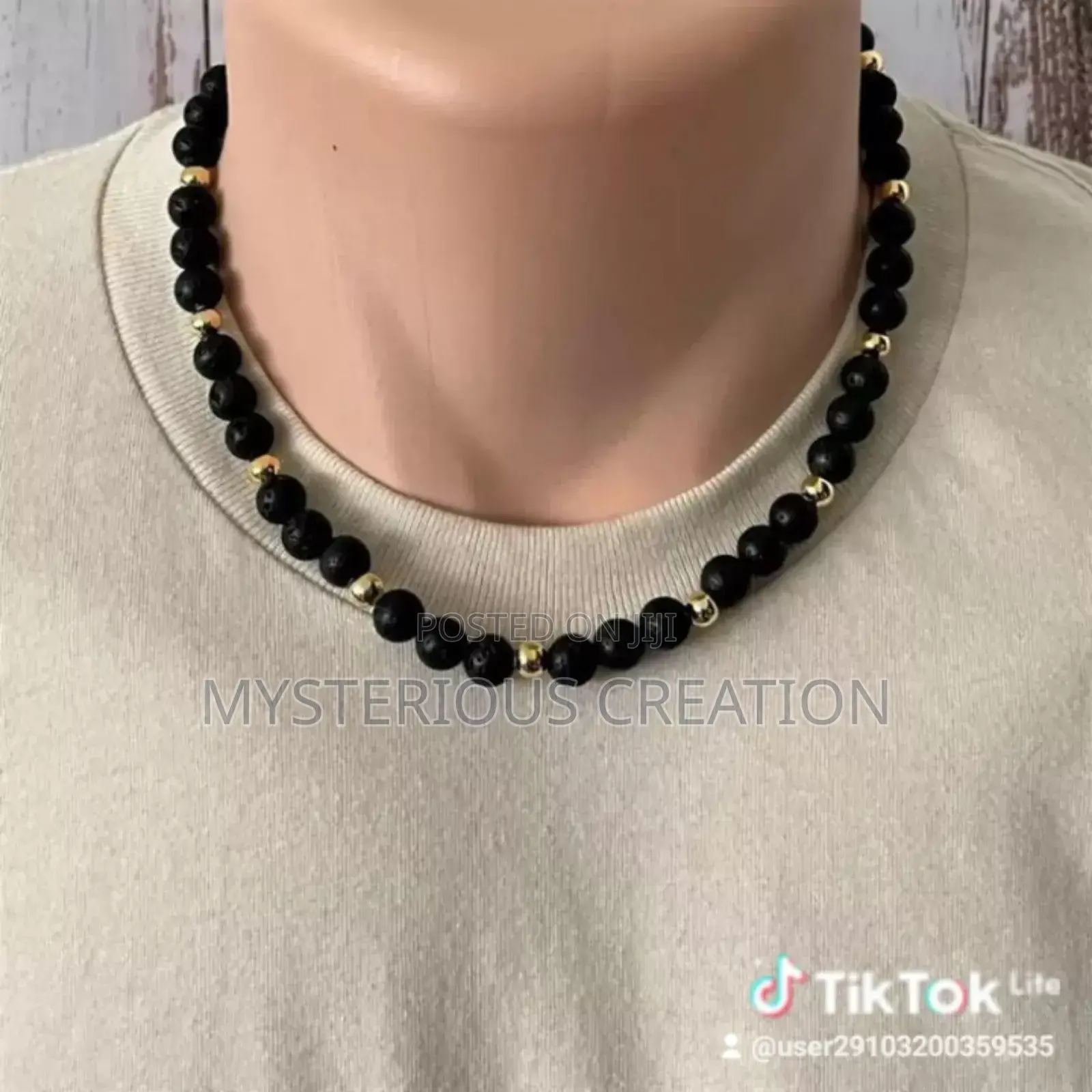 Beaded Necklace for Men