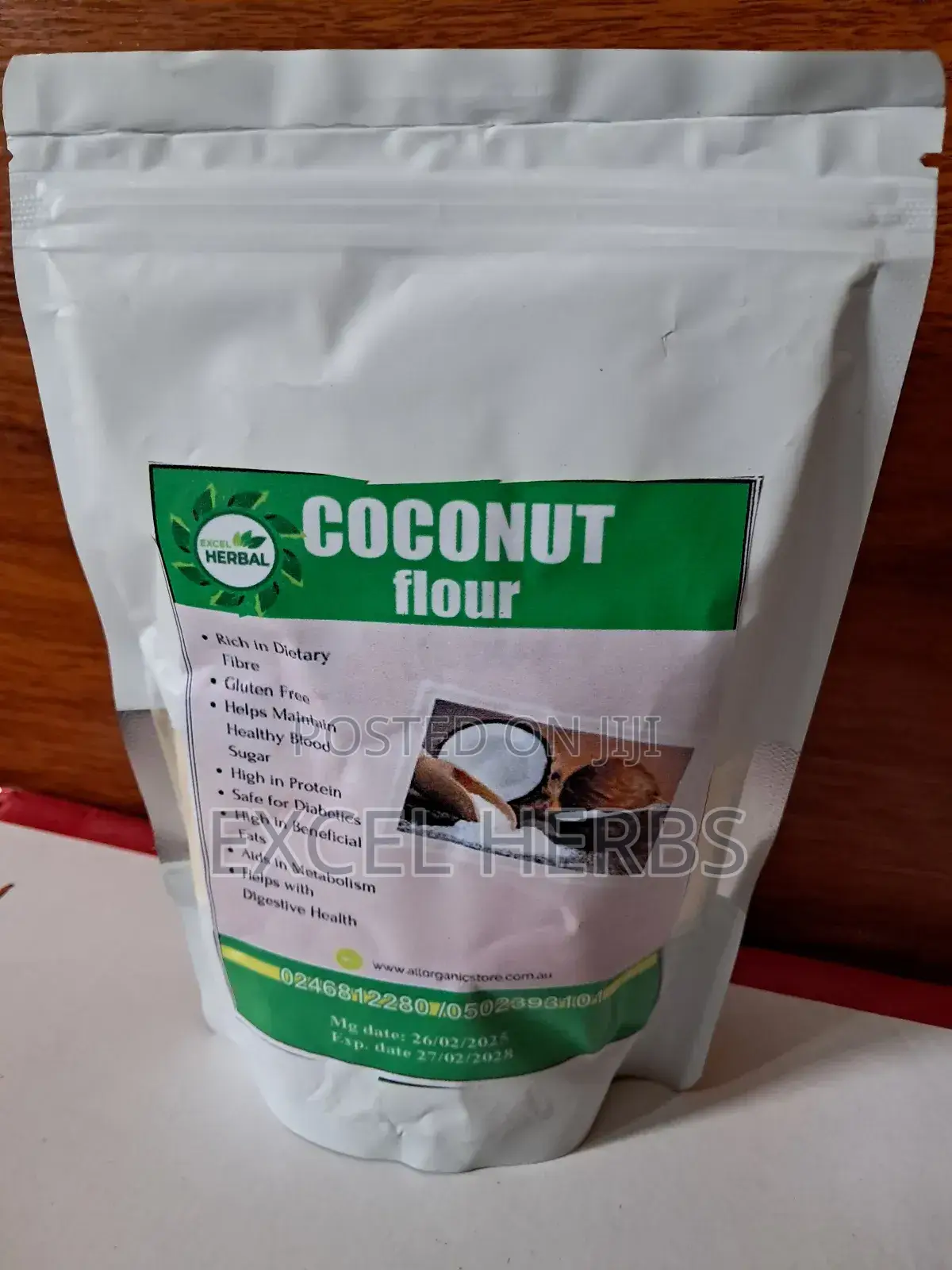 Organic Coconuts Flour 300gs