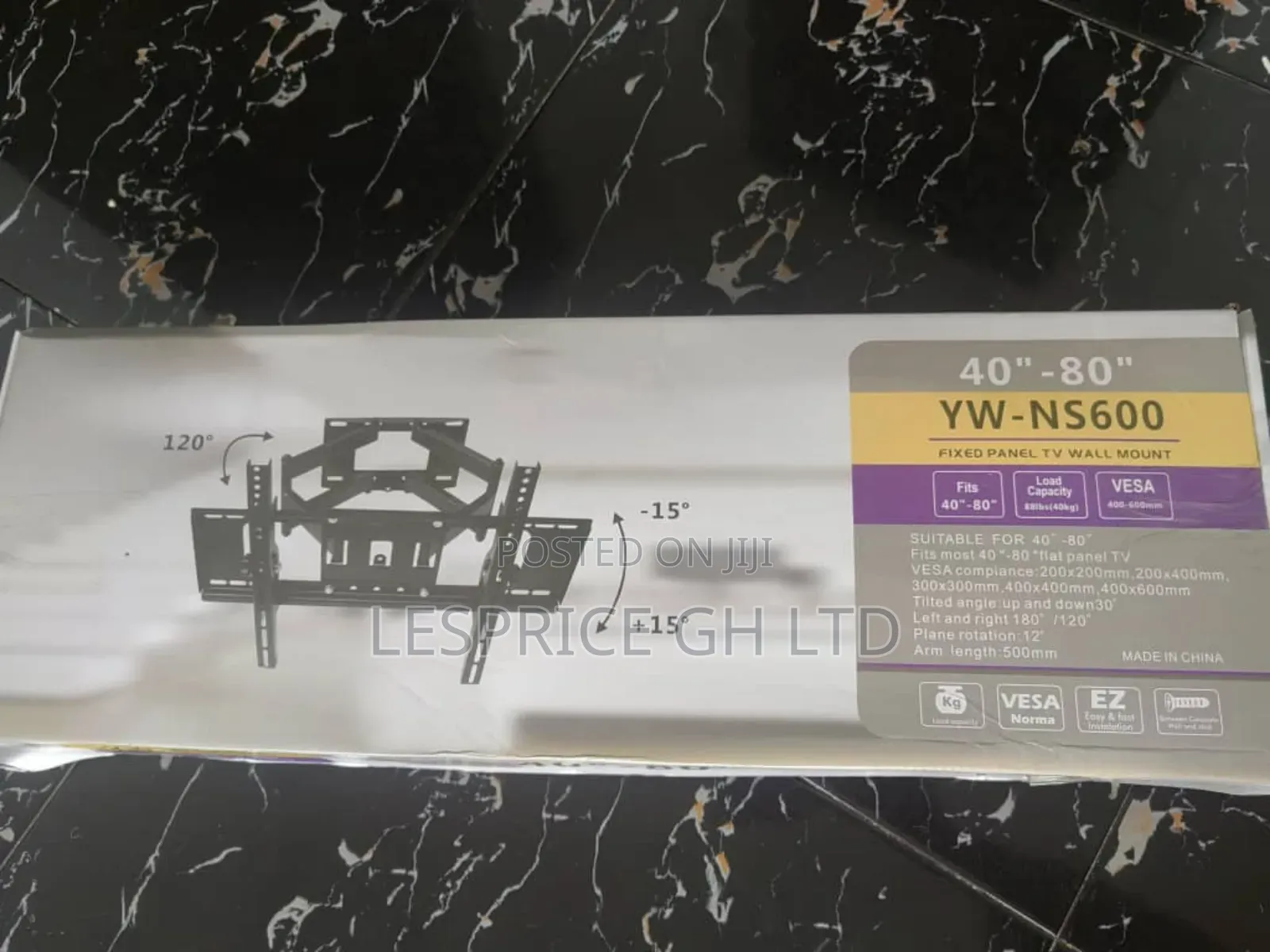 New Wall Bracket - Perfect For Tv Installation