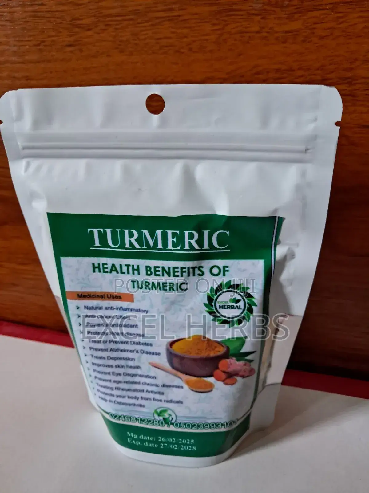 Organic Turmeric Powerful 200gs