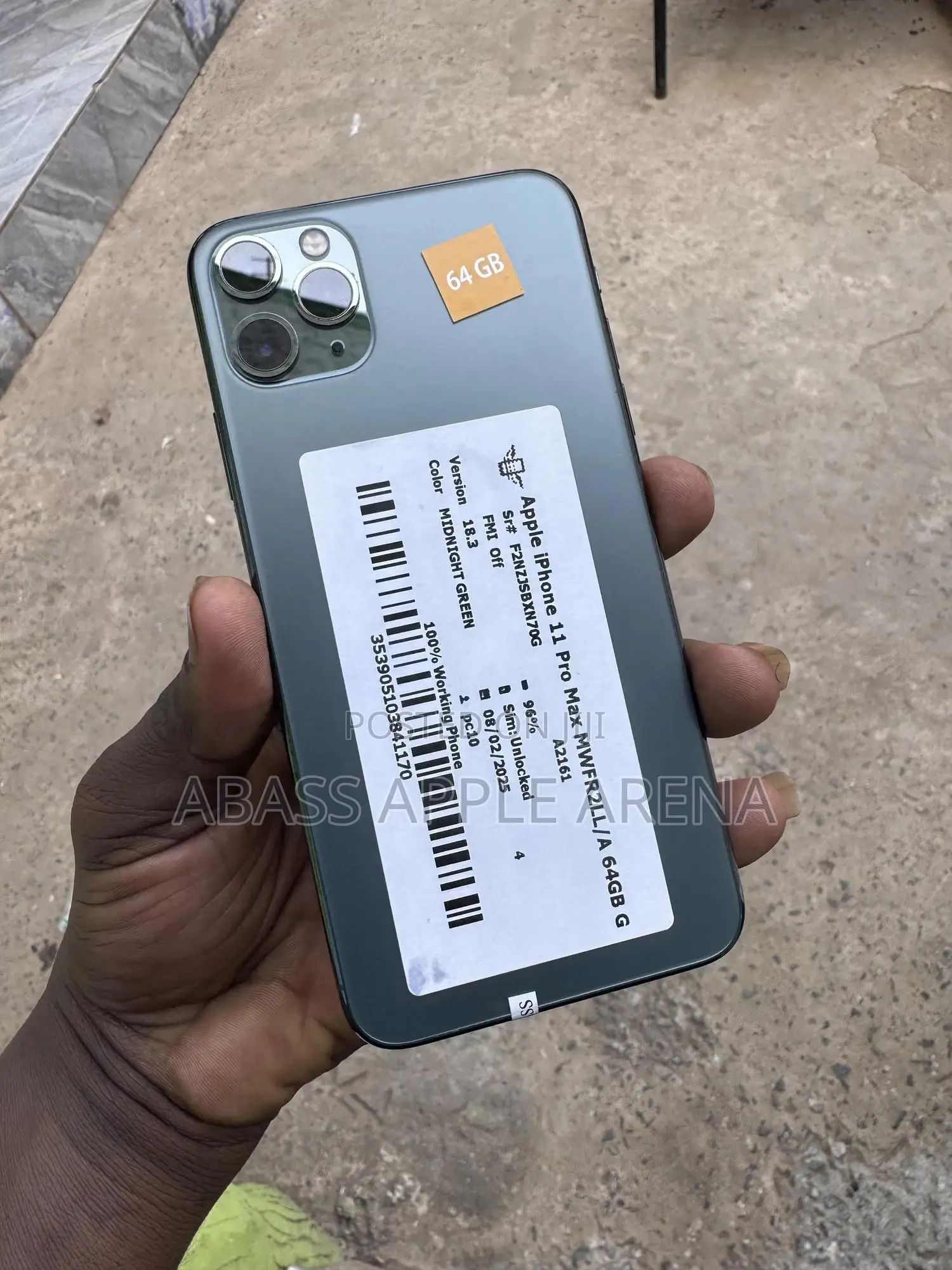 Apple iPhone 11 Pro Max 64 GB Green
