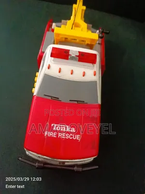 Fire Rescue Toy Car for Kids